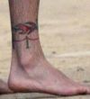 justin timberlake ankle NSYNC tattoo